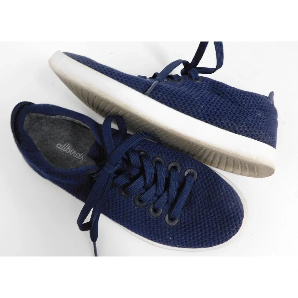 All Birds TP Tree Climbers Sneakers in Navy Blue sz‎ 6